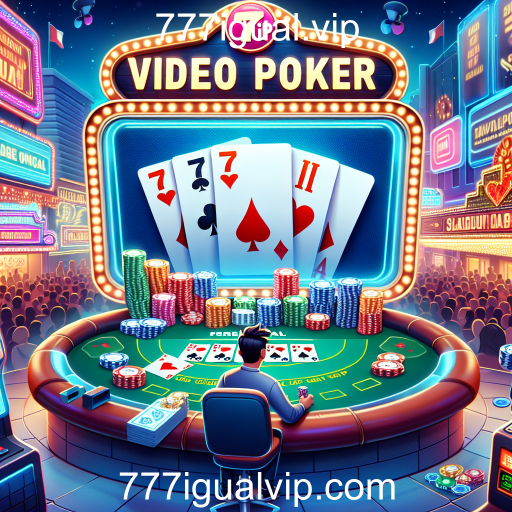 Descubra o Vídeo Poker: A Nova Sensação dos Jogos Online no 777igual.vip